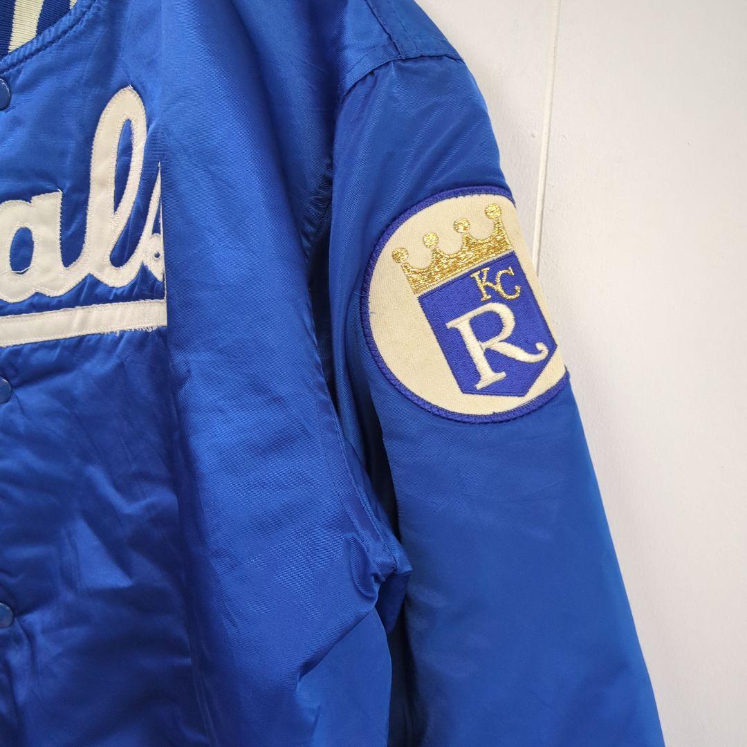 ジャケット・アウター VTG STARTER MLB S jacket L blue
