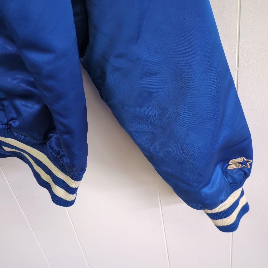 ジャケット・アウター VTG STARTER MLB S jacket L blue