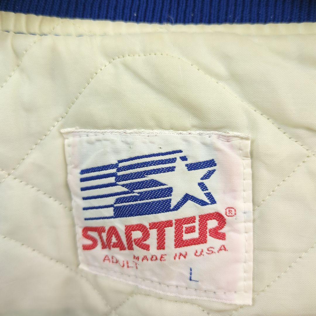 ジャケット・アウター VTG STARTER MLB S jacket L blue