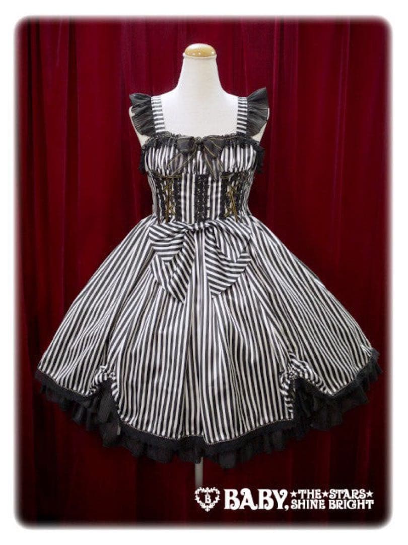 BABY 薔薇咲く夜のHocus-Pocus黒ねこジャンパースカート SIZE BABY THE STARS SHINE BRIGHT