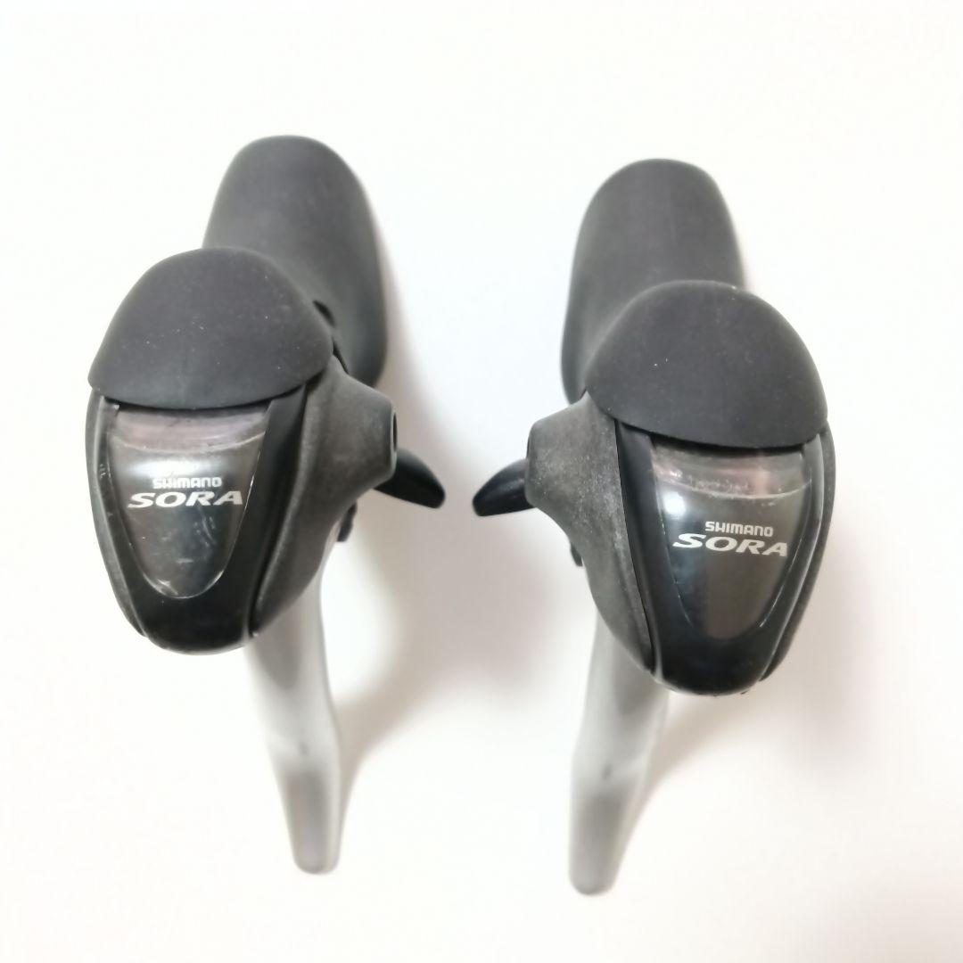 Shimano Sora　STIレバー＆フロントリアディレーラーセット