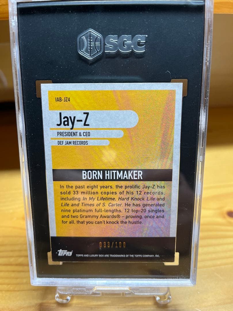 TOPPS JAY-Z