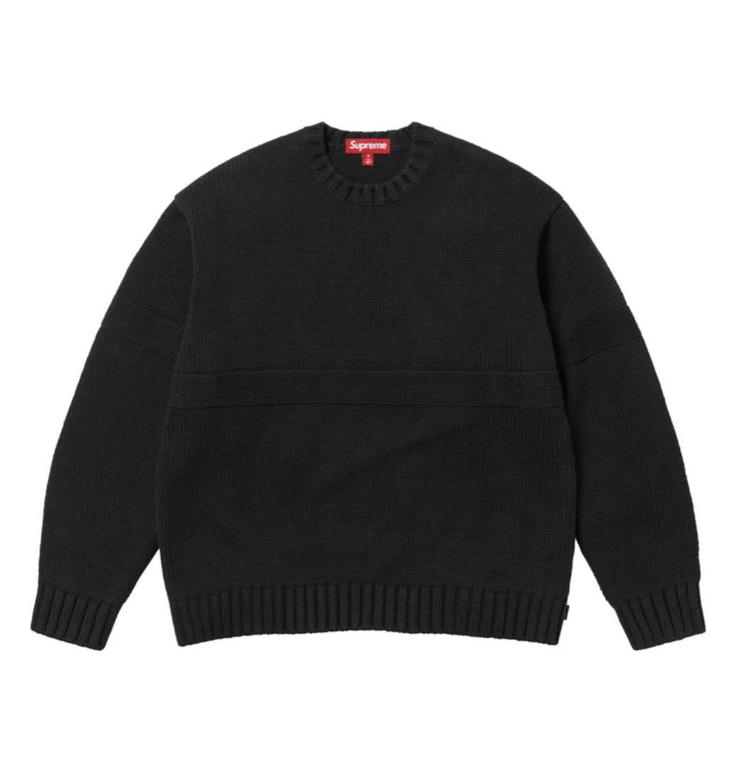 新品Supreme Tonal Appliqué Sweater M size