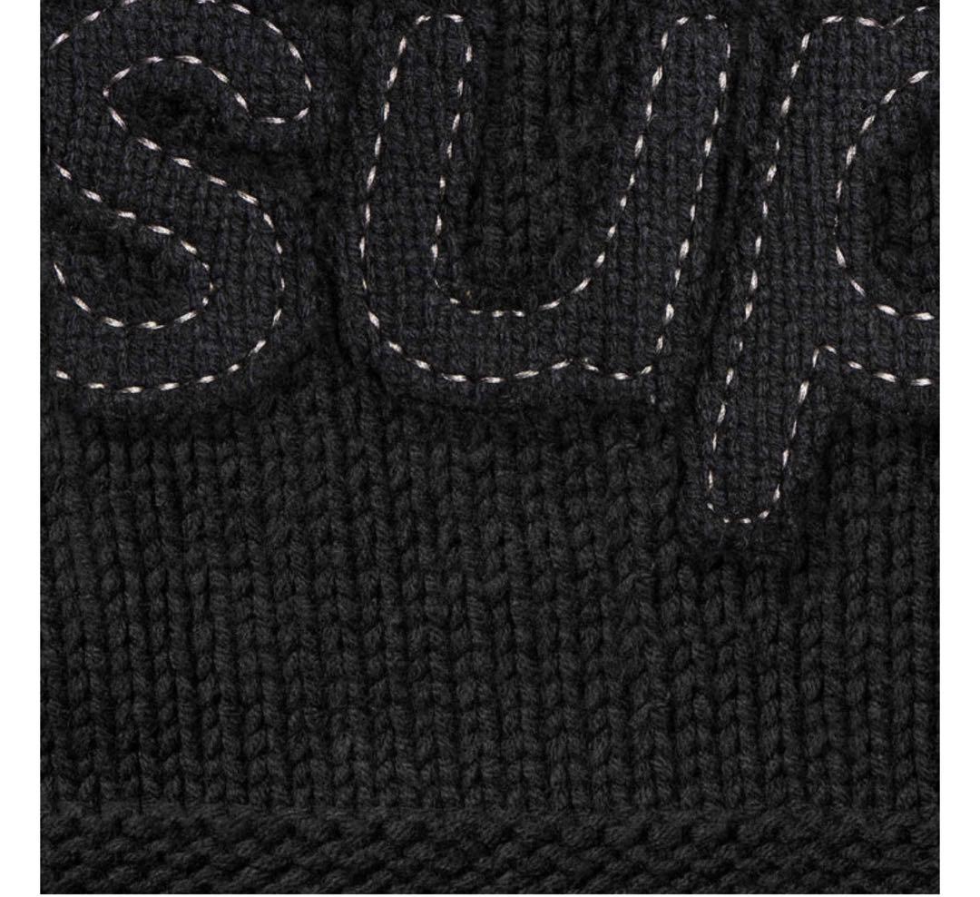 新品Supreme Tonal Appliqué Sweater M size