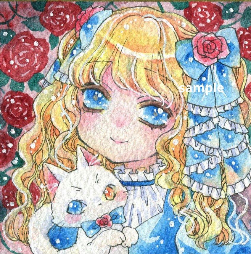 リクエスト オリジナル 手描きイラスト