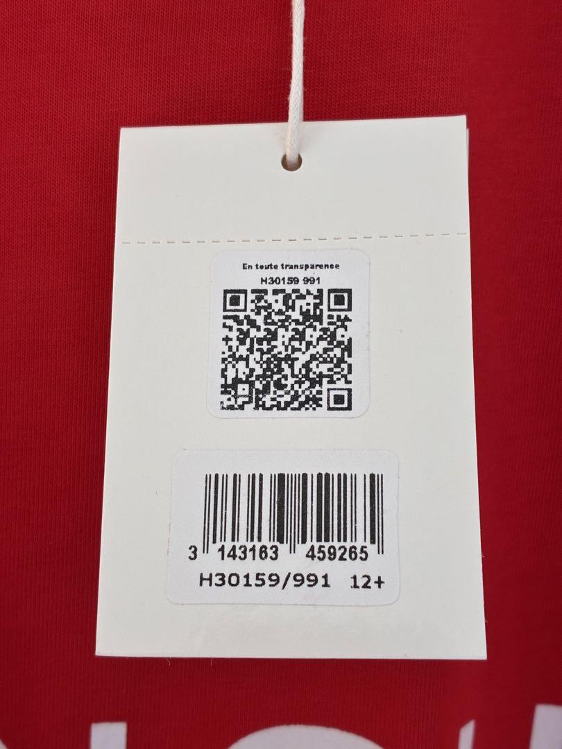 GIVENCHY ロゴプリント Tシャツ レッド　12+ レディース キッズ