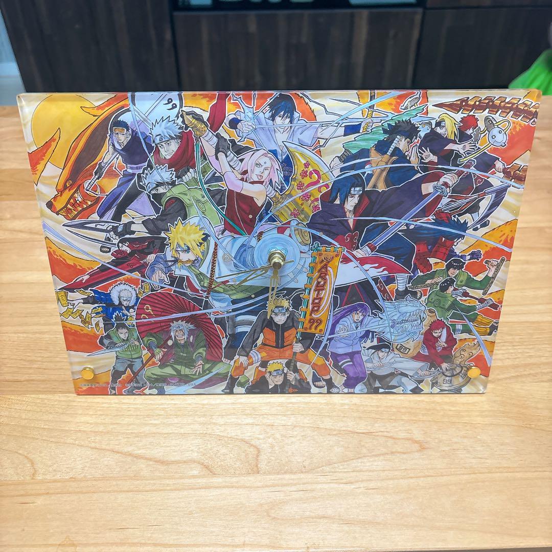 NARUTO ナルト　アクリルパネル時計 時計 アクリル NARUTOP99