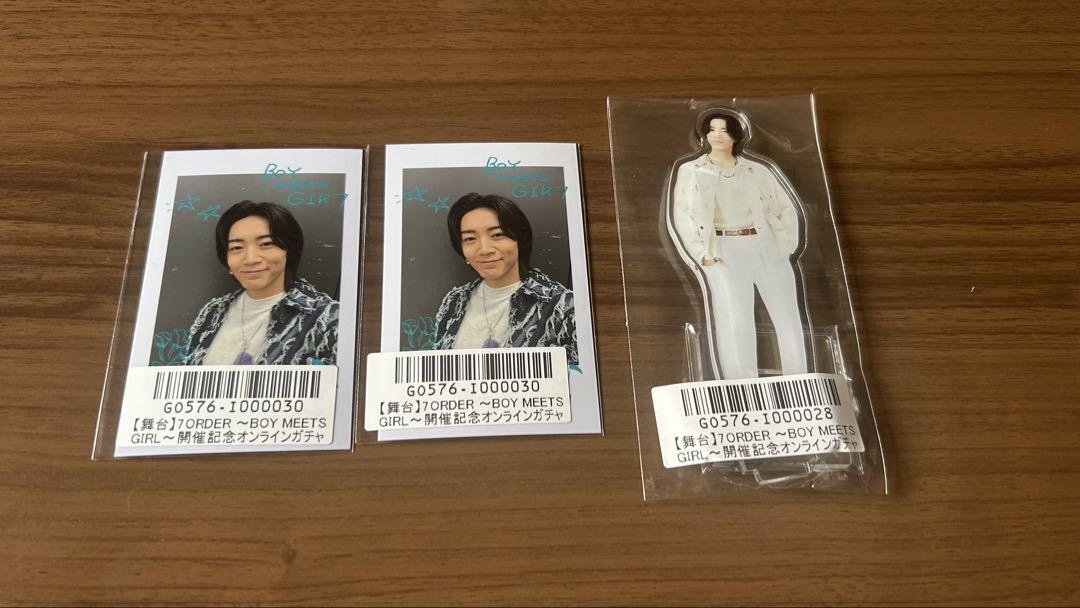 長妻怜央 アクリルスタンド 7ORDER長妻怜央 アクリルスタンド2点セット - メルカリ