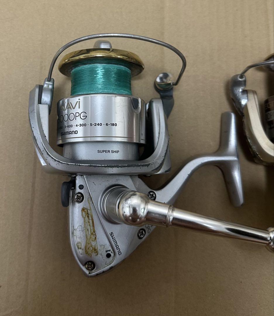 リール Navi 8000PG , Ultegra 6000PG