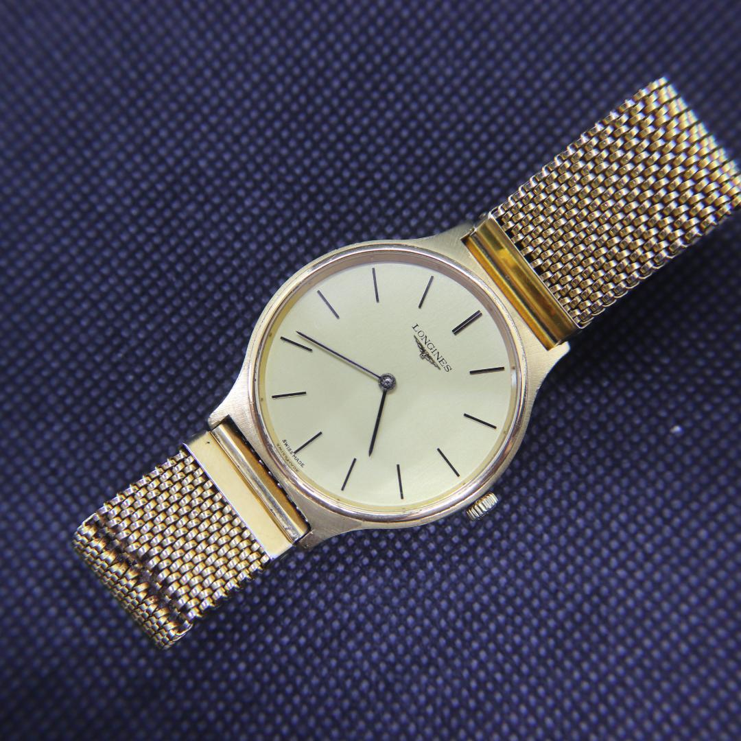 ロンジン 腕時計 メンズ 32㎜ 金 手巻き ビンテージ ラウンド ロンジン 腕時計 メンズ 32㎜ 金 手巻き ビンテージ ラウンド