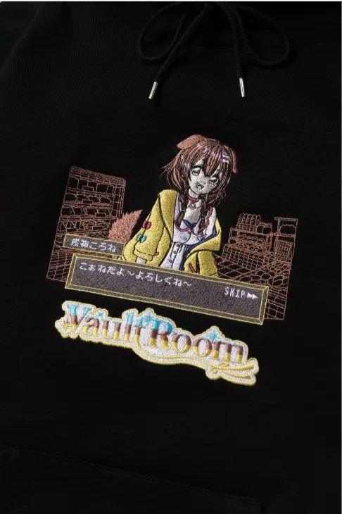 KORONE HOODIE / BLACK XLサイズ 戌神ころね
