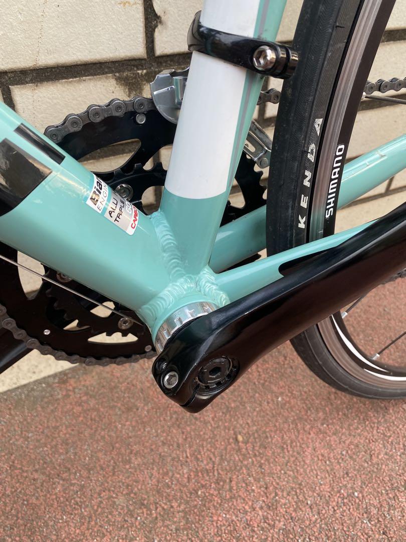ビアンキビアニローネ7 Bianchi VIANIRONE7 希少カーボンバック