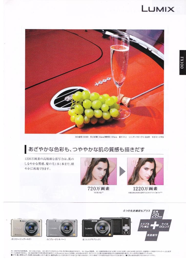 LUMIX★DMC-FX100⭕️使用感有(動作機能は正常❤️安心の実働品