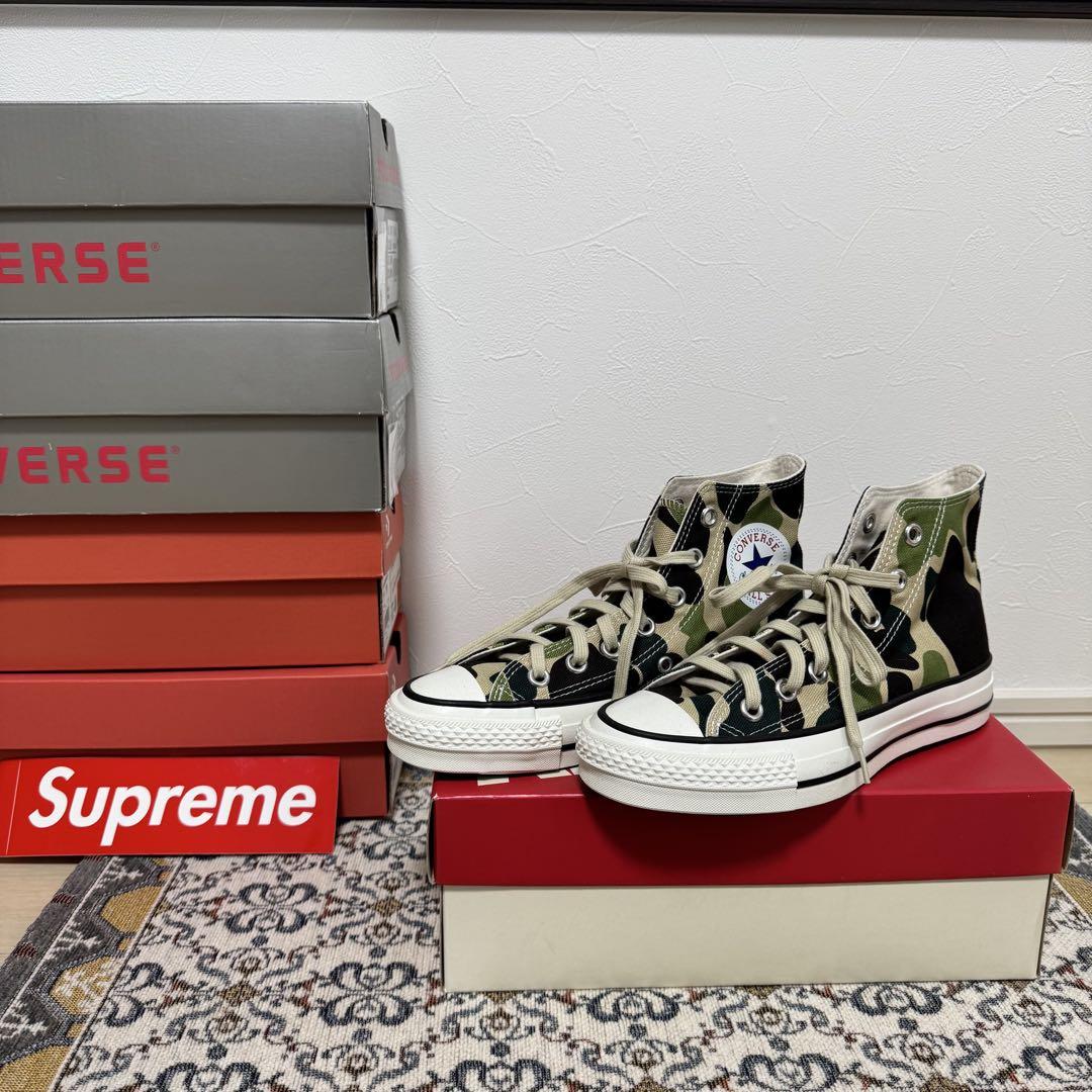 【新品】Converse AS J 83 Camo Hi コンバース　ハイカット