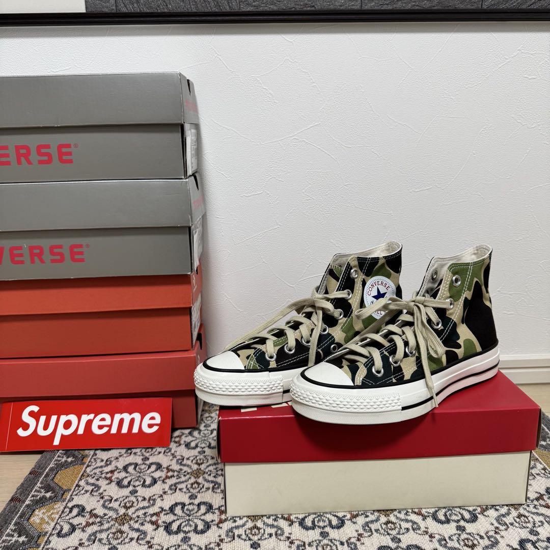 【新品】Converse AS J 83 Camo Hi コンバース　ハイカット