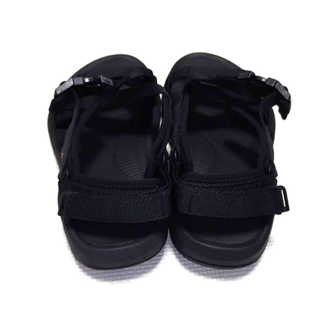 25 新品　TEVA テバ　ハリケーン　バージ　サンダル　ブラック　黒　スポサン