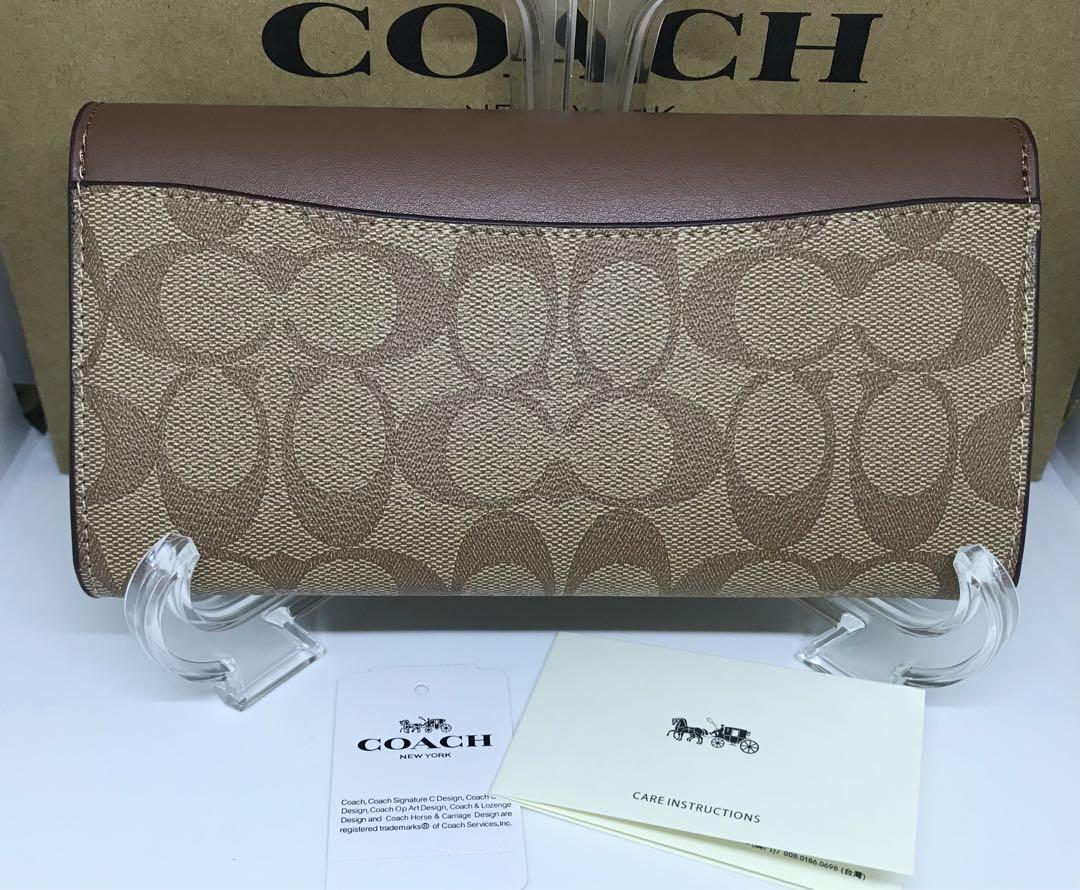 COACH 長財布　シグネチャー　CU161