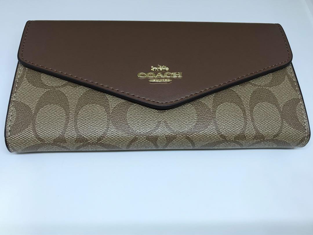COACH 長財布　シグネチャー　CU161