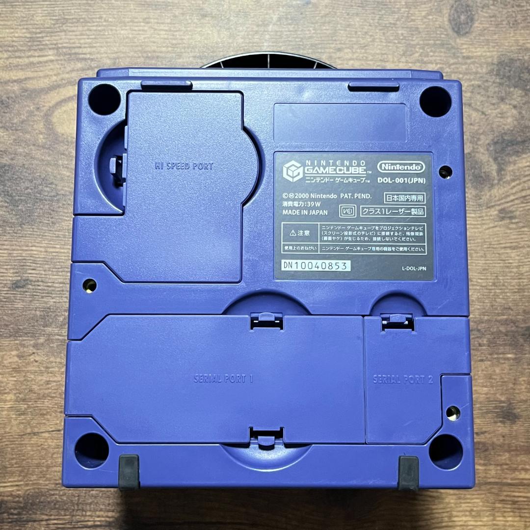 ニンテンドー ゲームキューブ GAMECUBE 本体 バイオレット 動作