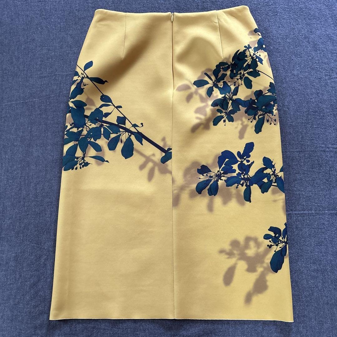 【大人気】Dries Van Noten スパンコール シルクスカート 良品 Dries Van Noten ドリスヴァンノッテン フラワー