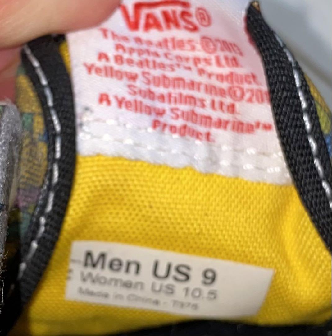 VANSバンズ 27.0 The Beatles ビートルズ イエローサブマリン