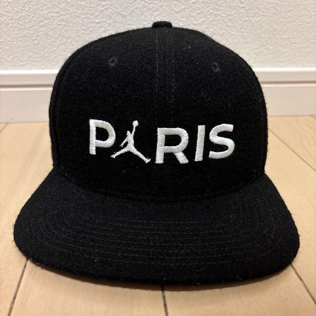 Jordan PARIS ブラックキャップ パリ・サンジェルマン x ジョーダン クラブ キャップ - ブラック