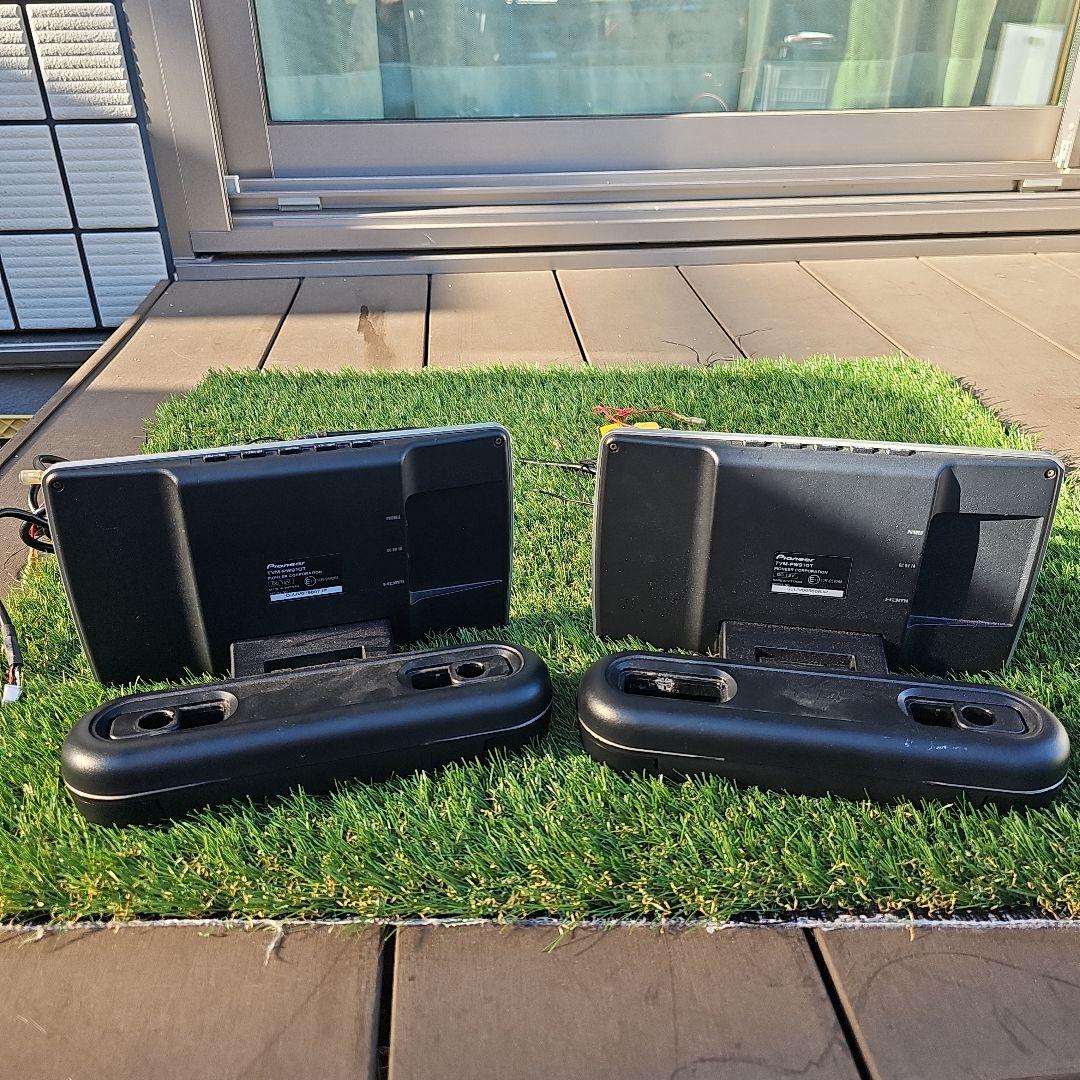 TVM-PW910T ヘッドレストモニター 2台セット目立った傷や汚れなし BRIGHTFACE_UK