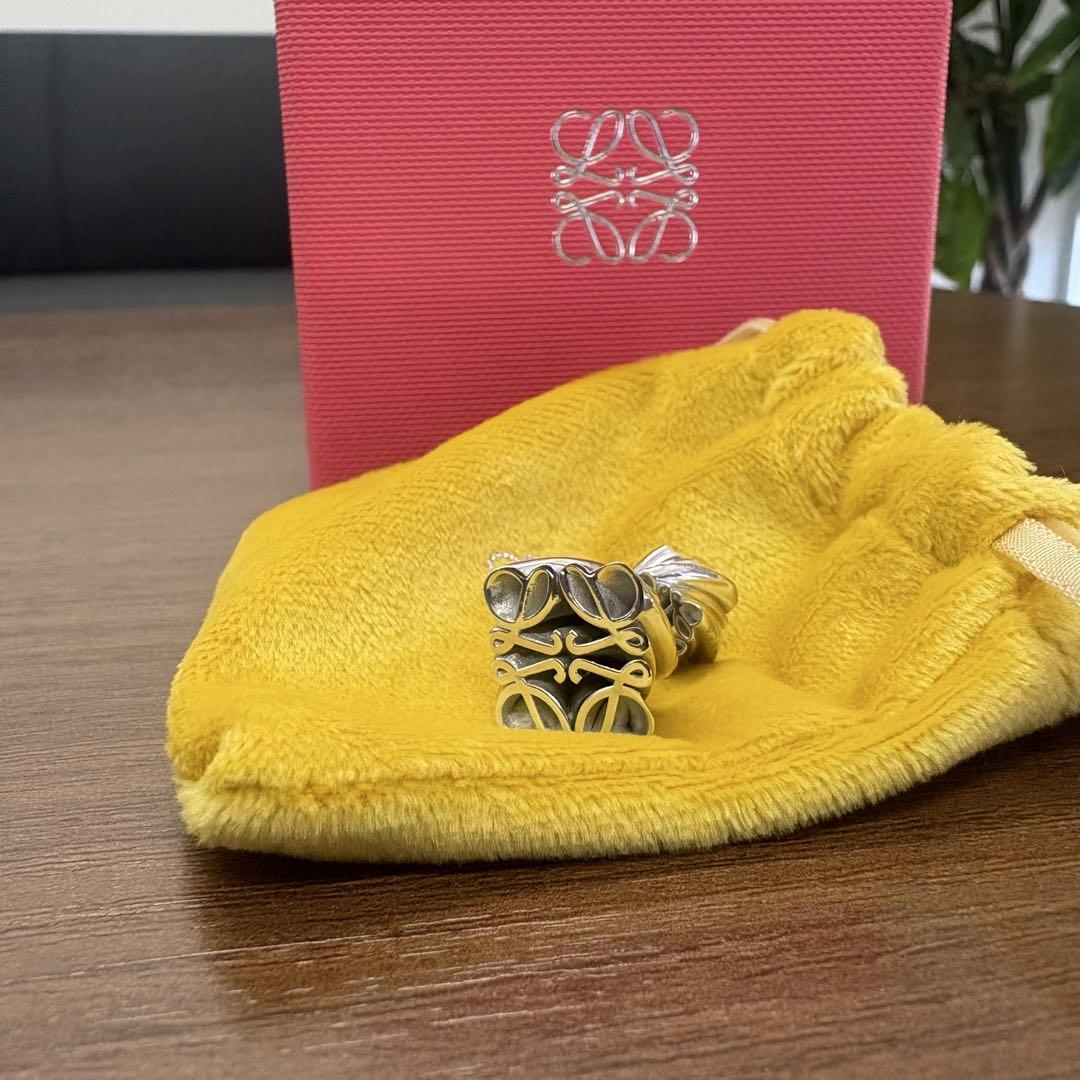 すぐ届く!LOEWE ロエベ アナグラムロゴ シングルピアス 2WAY LOEWE ロエベ アナグラムロゴ シングルピアス 2WAY シルバー925