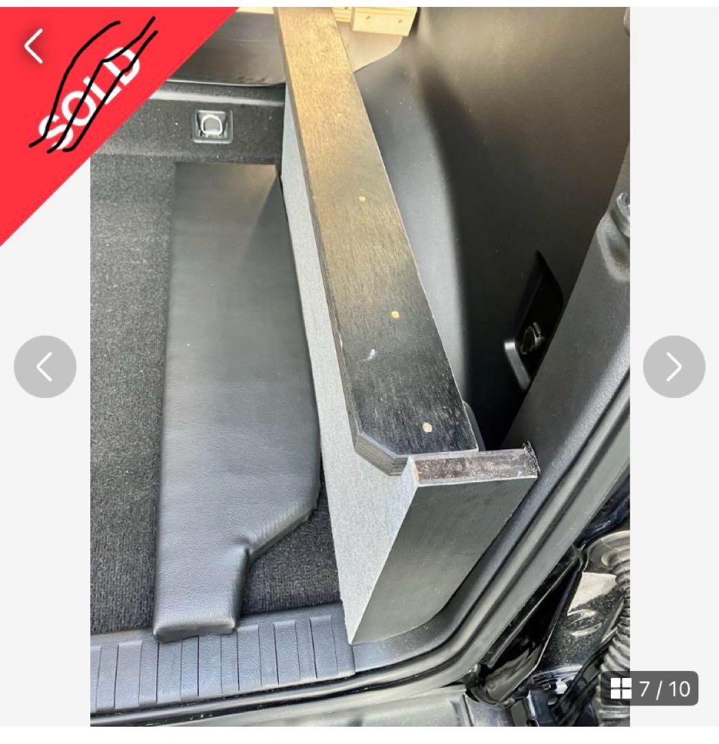 150プラド　5人乗り ベッドキット 車中泊