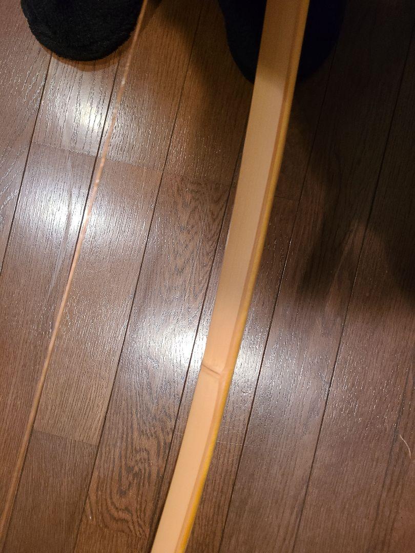 弓道　竹弓　柴田勘十郎作　伸24kg