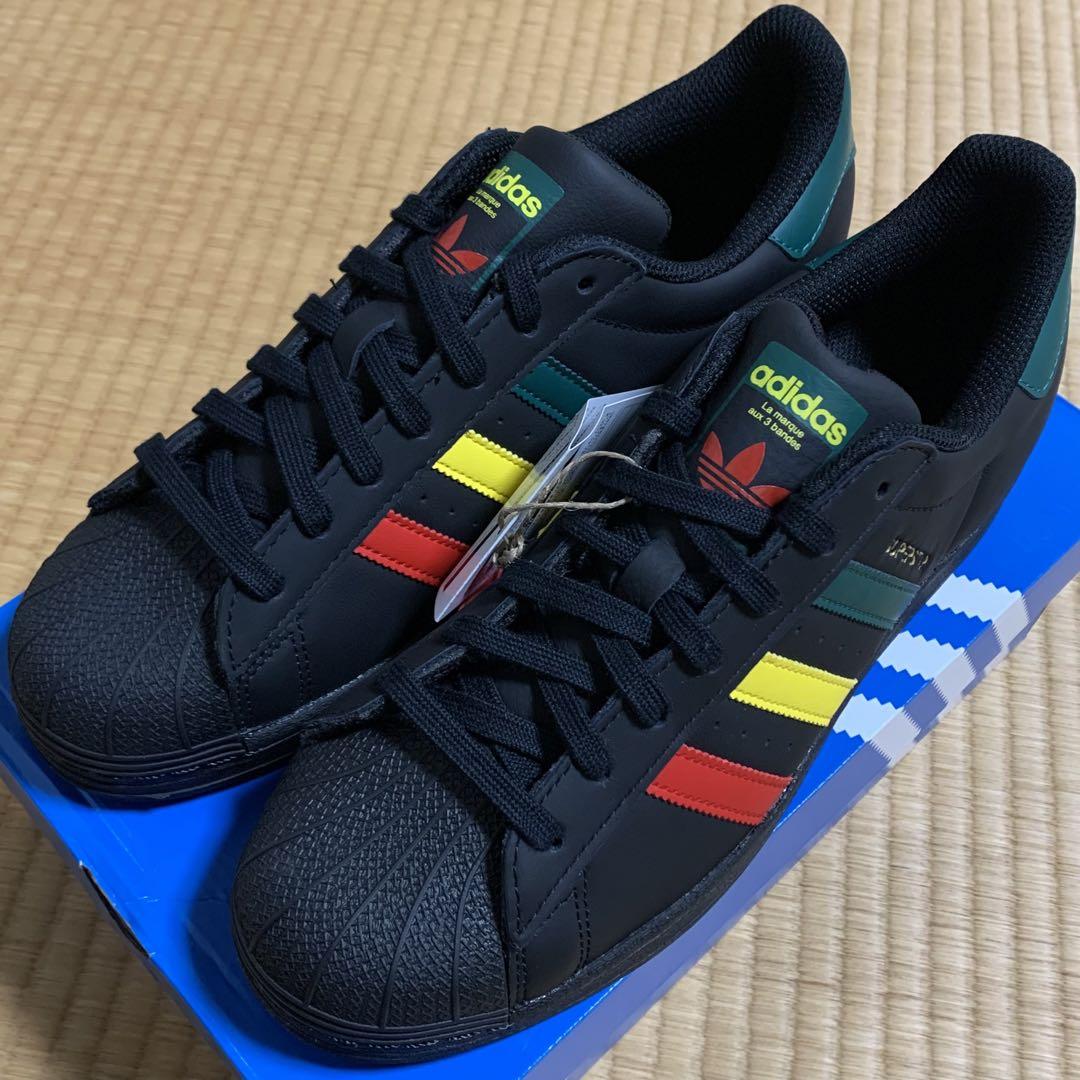 SUPERSTAR スーパースター adidas ラスタ レゲエ ボブマーリー 画像1