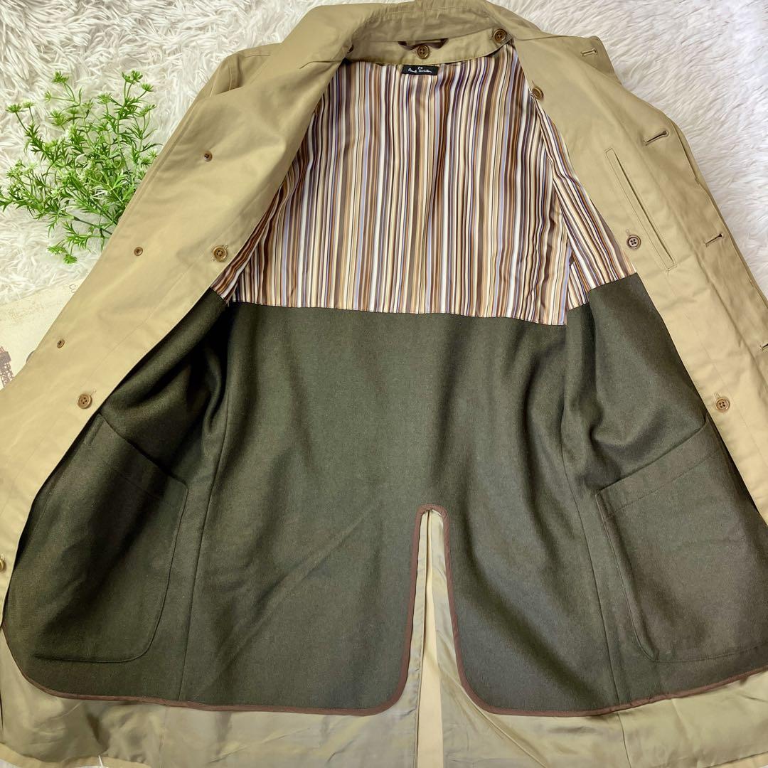 ポールスミス PaulSmith ステンカラーコート マルチストラ