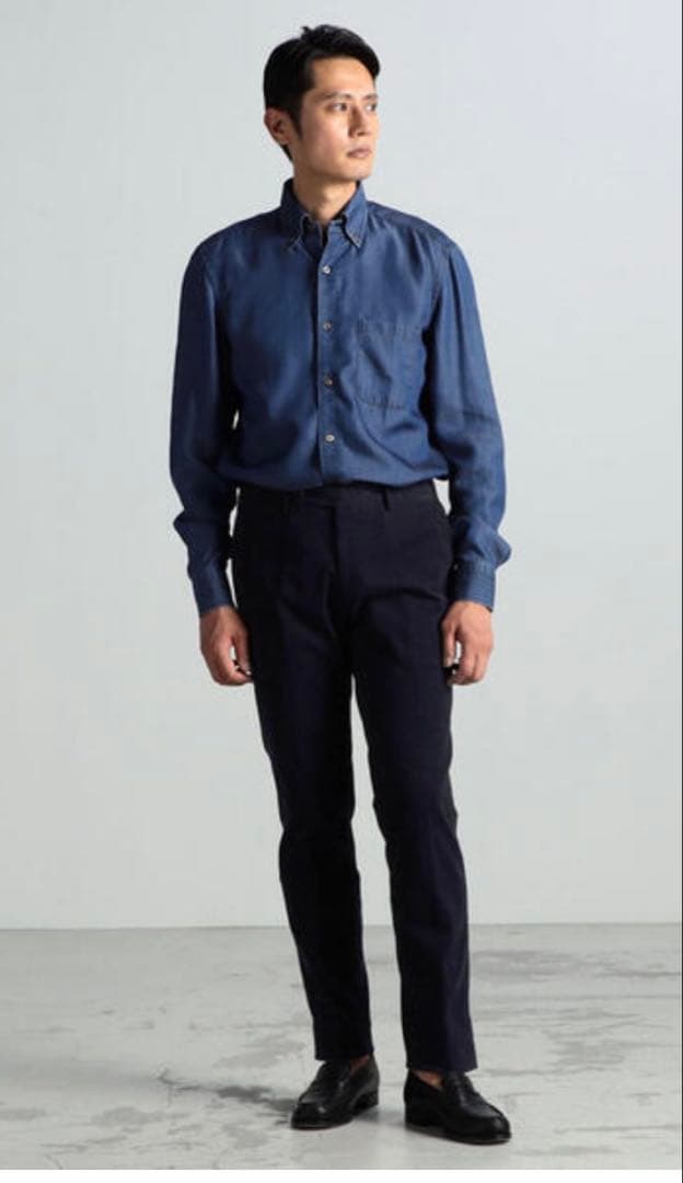 タグなしトゥモローランド コットンポリウレタンモールスキンイージースラックスXS SS TOMORROWLAND