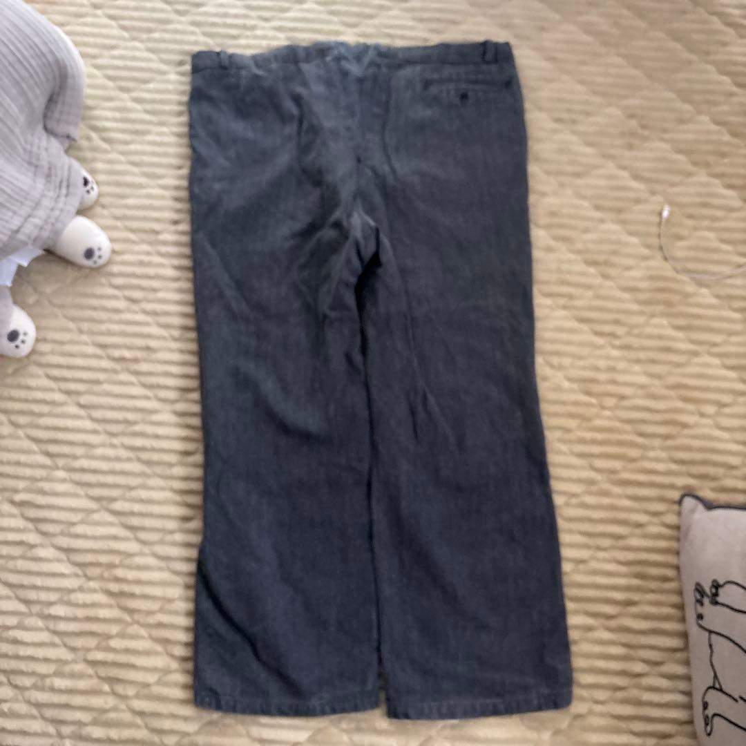 50s 60s ブラックシャンブレーパンツ ユーロ 50s 60s ブラックシャンブレーパンツ ユーロ