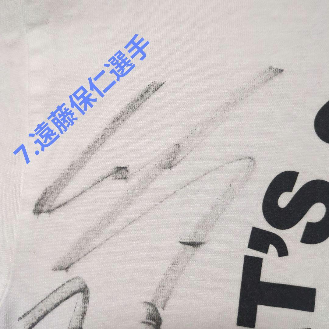 ガンバ大阪GAMBA OSAKA直筆サイン入りTシャツ遠藤選手西野監督他24名