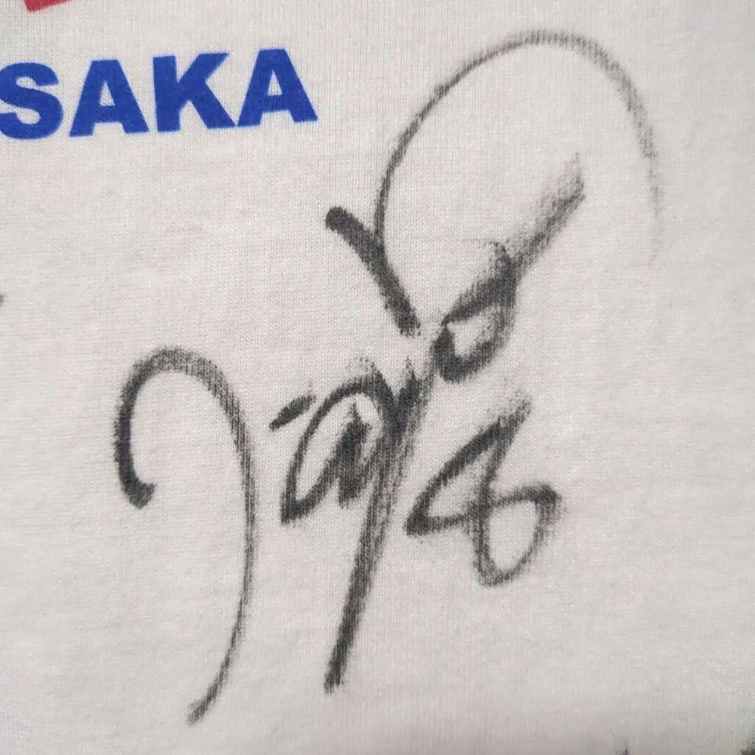 ガンバ大阪GAMBA OSAKA直筆サイン入りTシャツ遠藤選手西野監督他24名