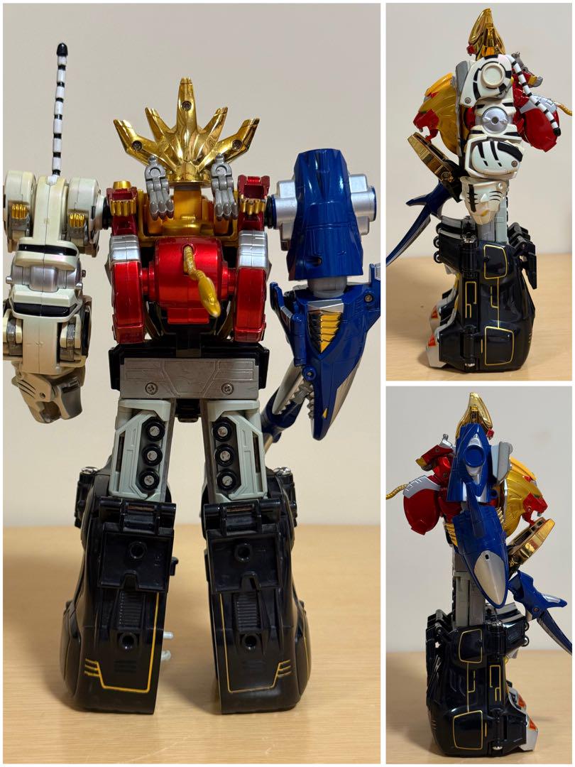 DX ガオレンジャー　ガオキング　ガオハンター　ガオマッスル　ガオイカロス Amazon.co.jp: 超希少百獣戦隊ガオレンジャー DXロボ玩具セット