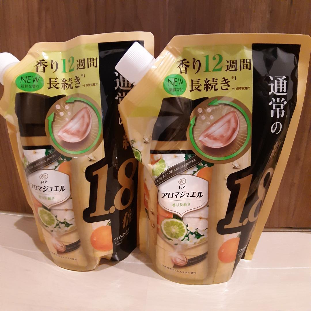 レノアアロマジュエルベルガモットムスク詰め替え×2