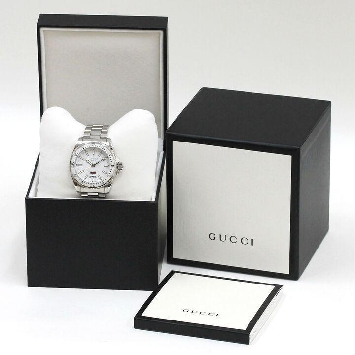 【美品】グッチ gucci 腕時計 DIVE ステンレスベルト クオーツ