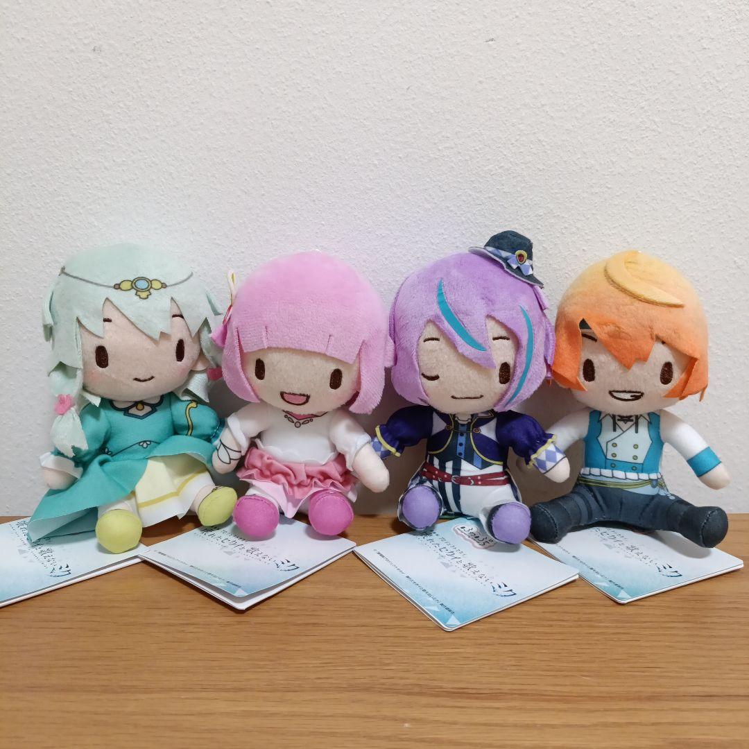 プロセカぬいぐるみふわぷちミニぬいぐるみ ワンダーランズ×ショウタイム　全4種 プロジェクトセカイ カラフルステージ！ feat. 初音ミク ふわ