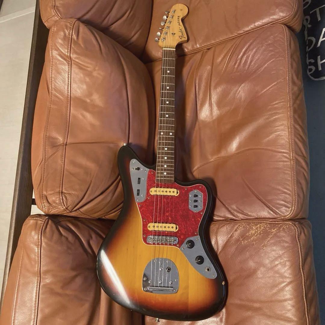 fender japan jaguar JG66-85 oシリアル Fender Jaguar サンバースト JG66-85 Oシリアル - メルカリ