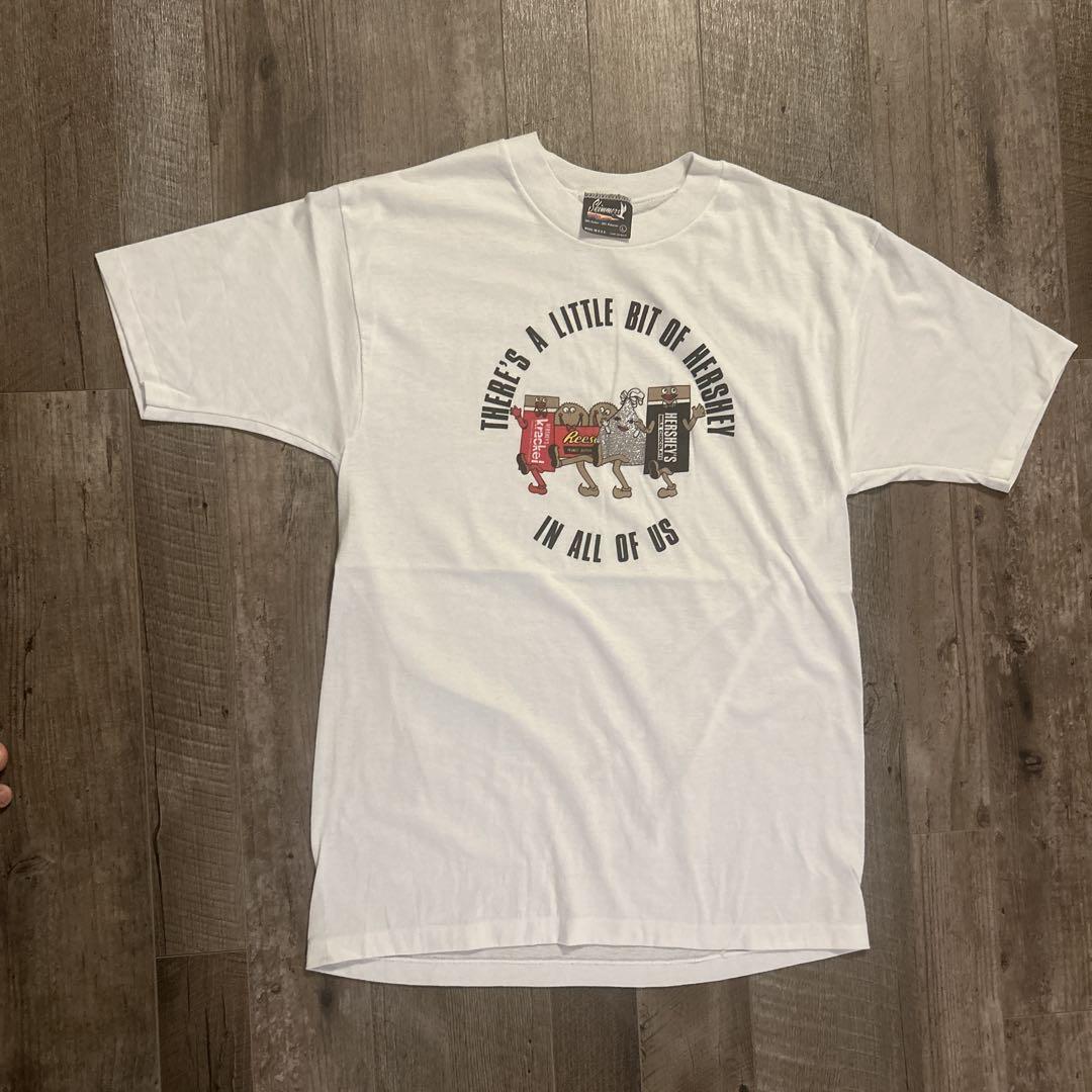 Hershey's Tシャツ 80s 90s ハーシーズ　ヴィンテージ　ラメ