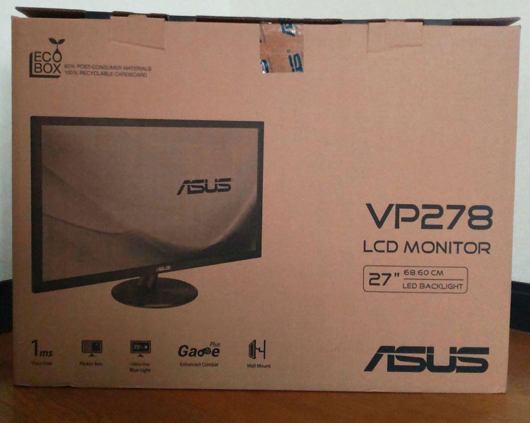 ASUS VP278H LCDモニター 27インチ ゲーミングモニター