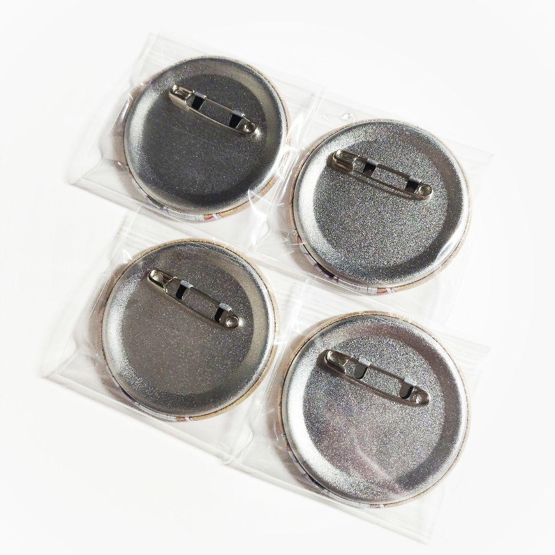 ブルアカ 阿慈谷ヒフミ 缶バッジ 4点 キャラバッジコレクション