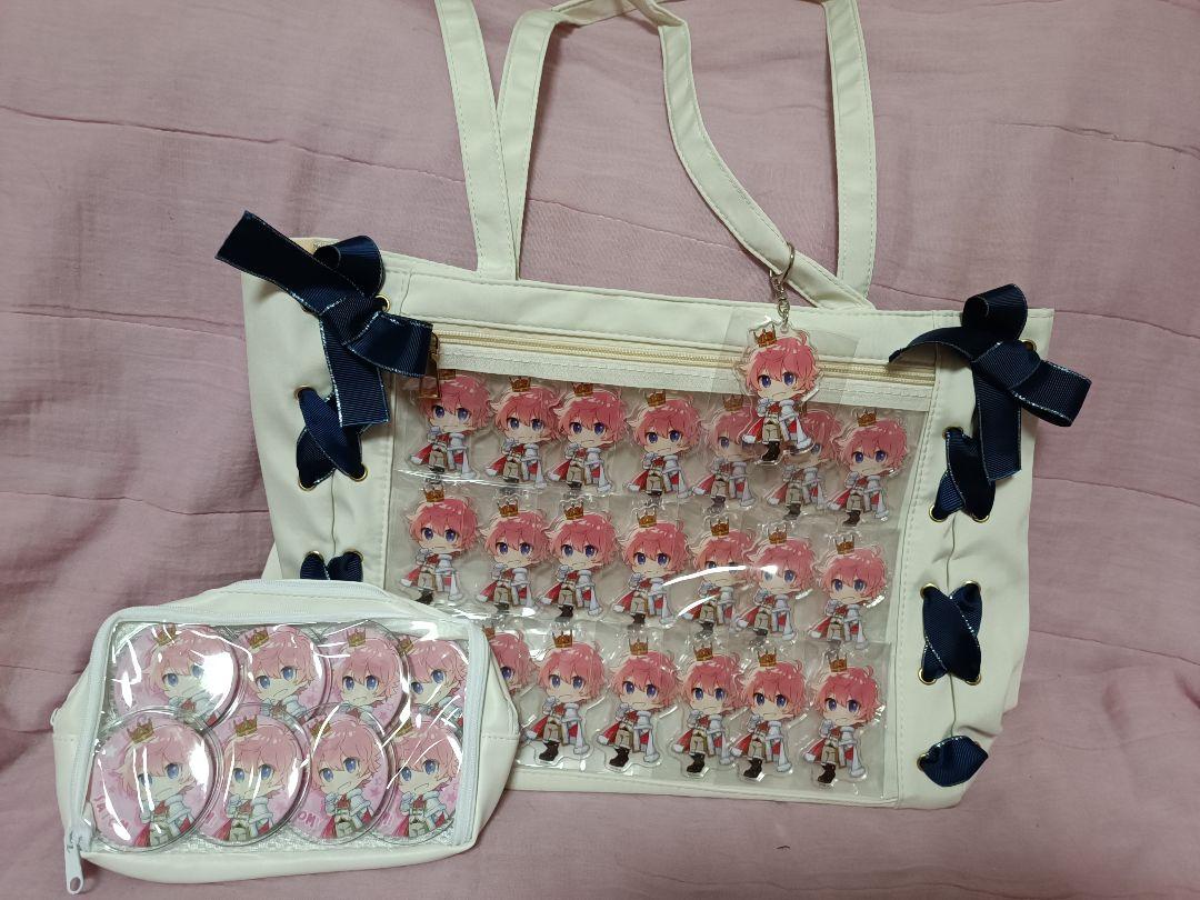 すとぷり さとみ 痛バ 痛バッグ here we go! アリーナツアー デフォ すとぷり さとみくん アクキー痛バ ポーチ 2021 newyear デフォ