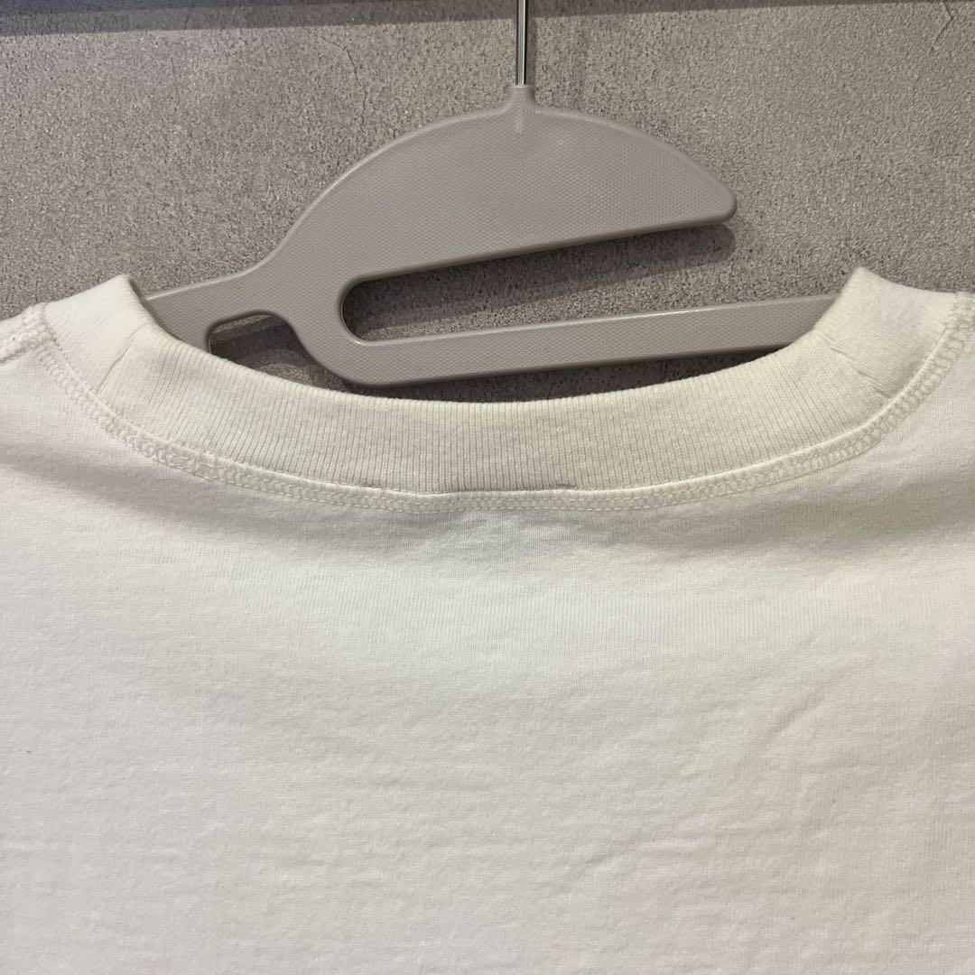 Acne studiosロゴ Tシャツ ホワイト オーバーサイズ XSサイズ