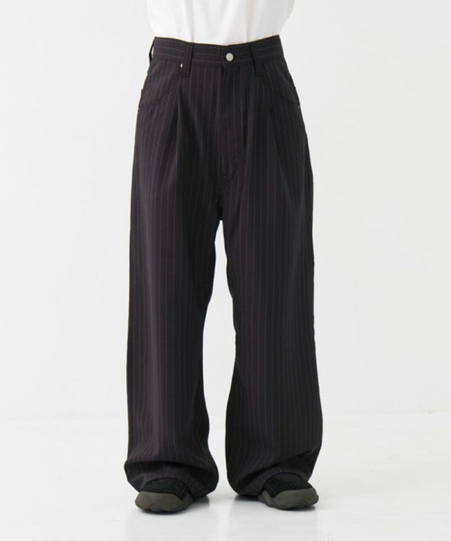 Jiedaワイドスラックス AURALEE stein yoke kolor