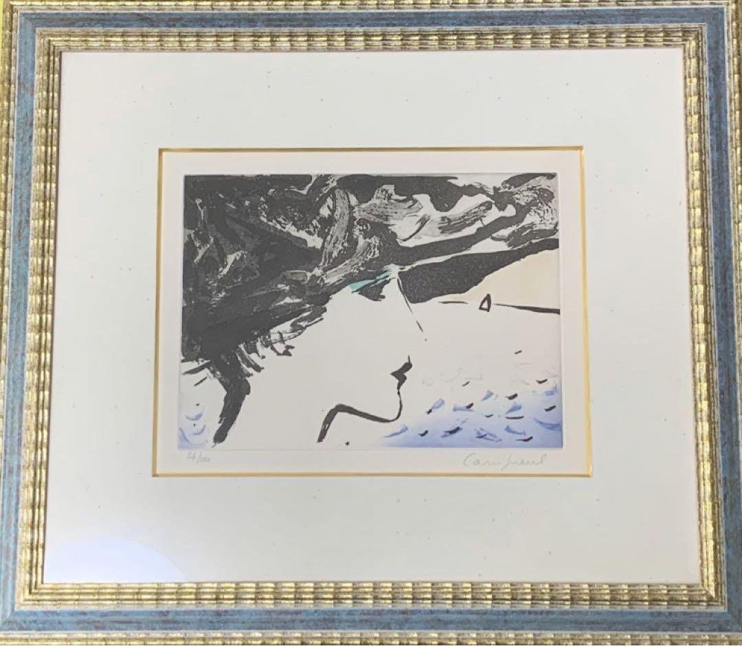 カシニョール　VisageⅧ ビザージュ　版画 カシニョール VisageⅧ ビザージュ 版画 - メルカリ