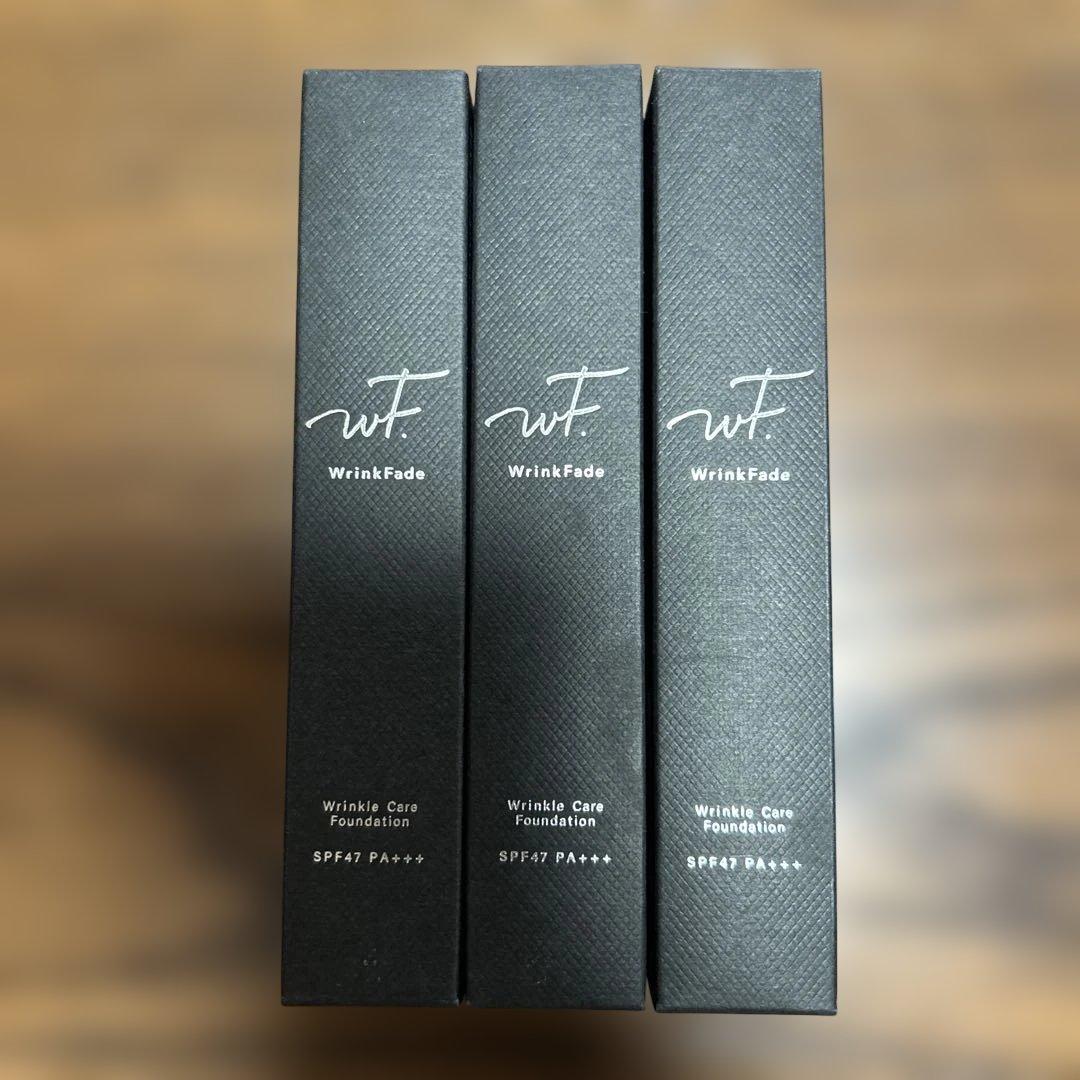WrinkFade 薬用リンクルカバーファンデーション 3本セット
