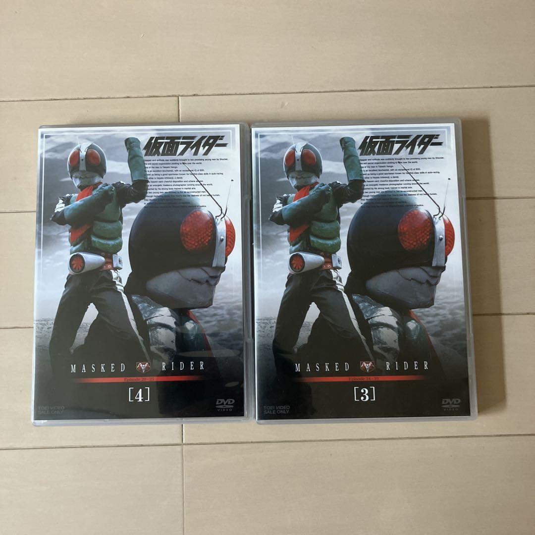 仮面ライダーDVD 1-5巻セット セル版